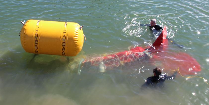 Figure 20: Aircraft recovery by the Queensland Police Service